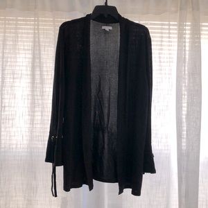 Black flare sleeve Cardigan XL
